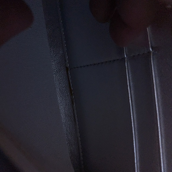 Preloved Chanel silver wallet great condition has some scuff marks . - Picture 11 of 14